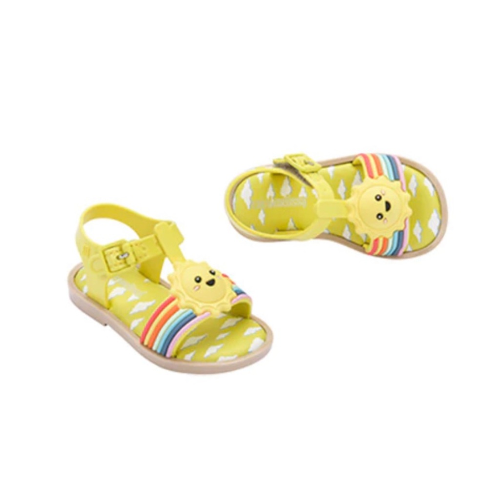 Mini Melissa Rainbow and Sun Sandals 🌈☀️